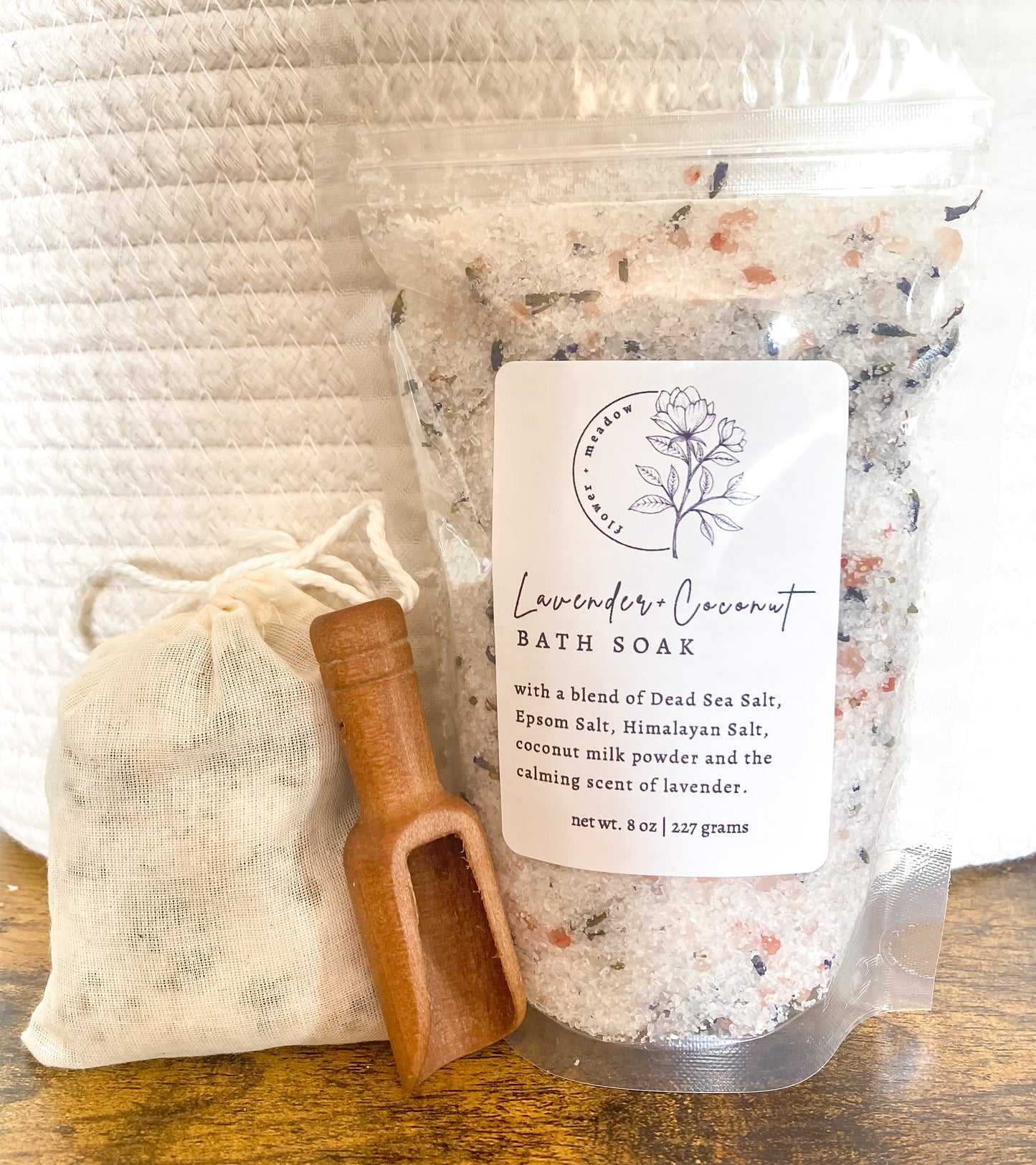 Soothing Lavender + Coconut Milk Bath Soak