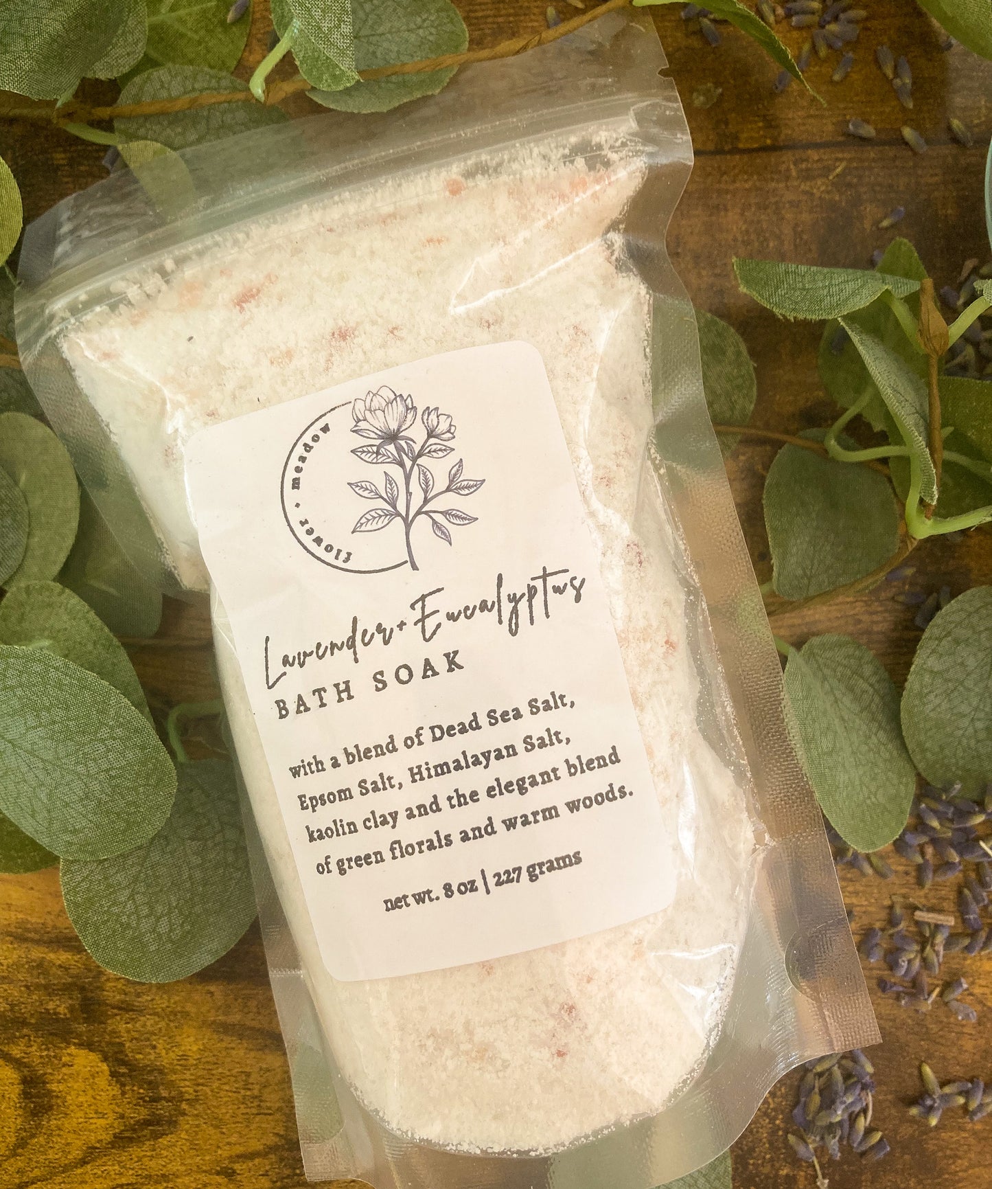 Lavender and Eucalyptus Bath Soak