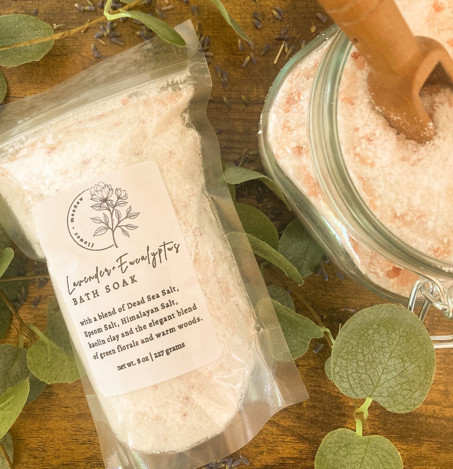Lavender and Eucalyptus Bath Soak