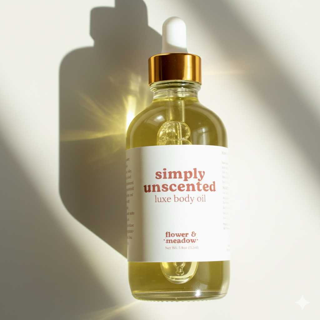 Simply Unscented Luxe Body Oil