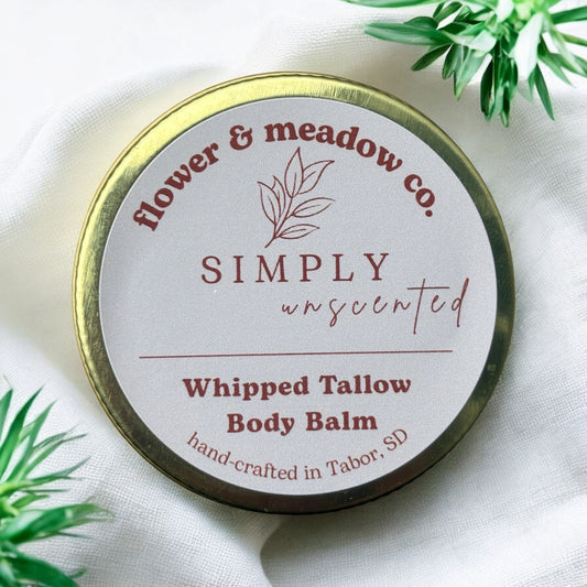 Simply Unscented Whipped Tallow Body Balm