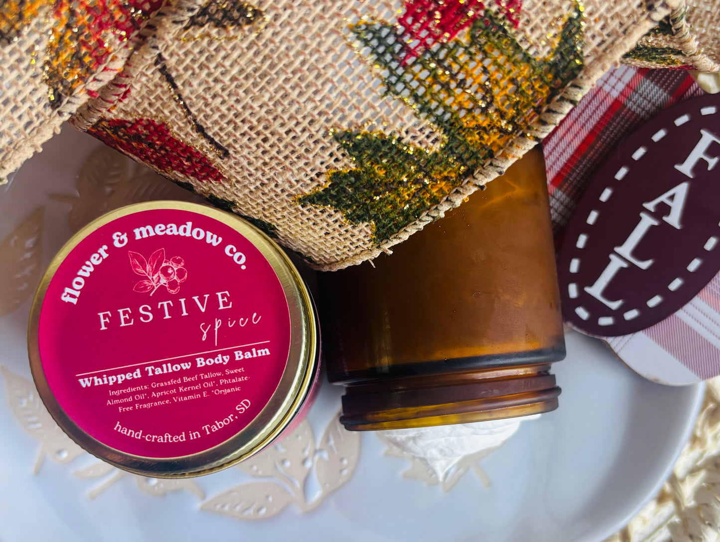 Festive Spice Whipped Tallow Body Balm