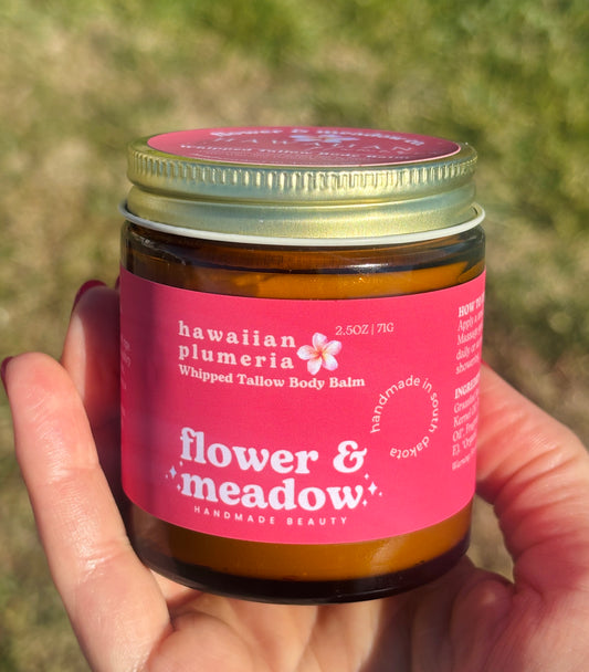 Hawaiian Plumeria Whipped Tallow Body Balm