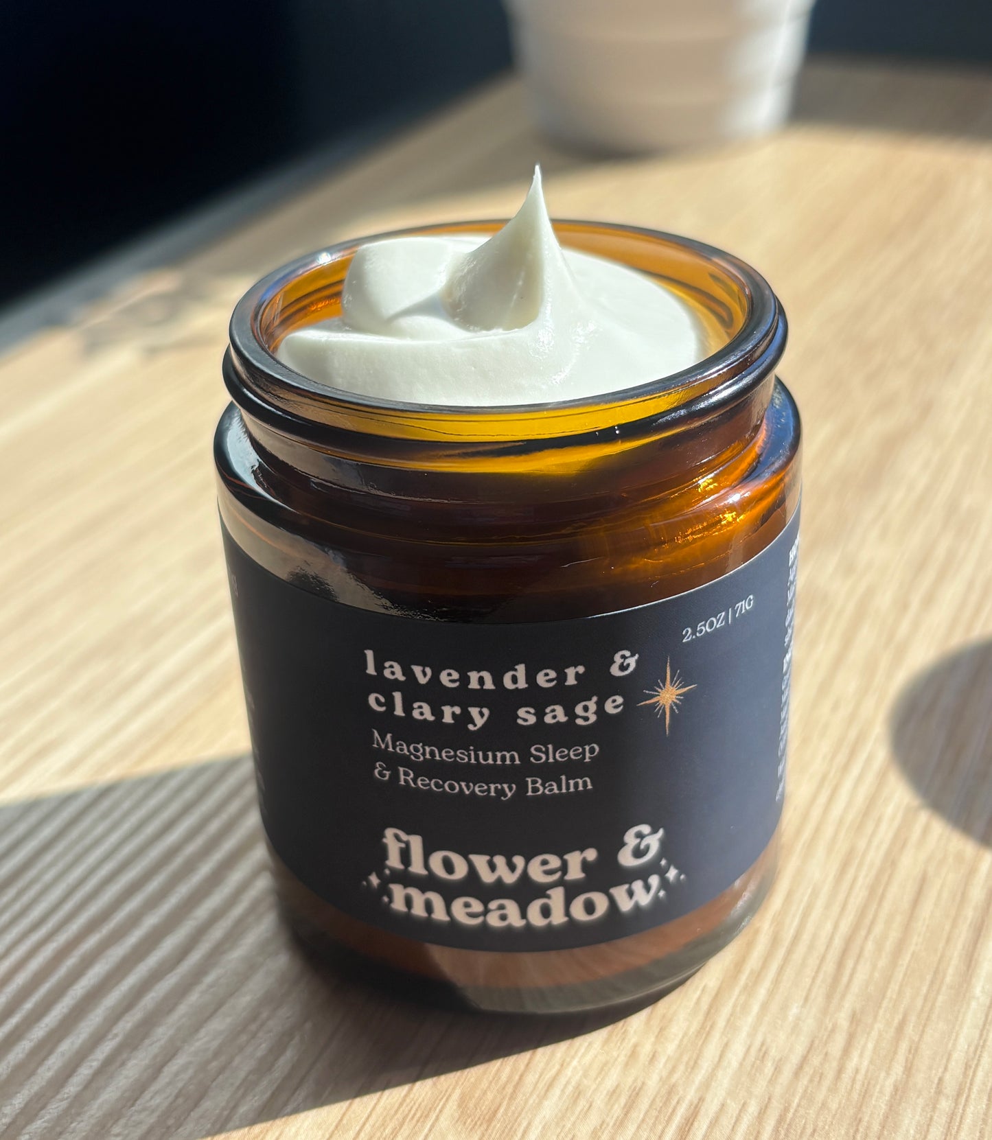Lavender Magnesium Sleep Balm with Honey & Grassfed Tallow
