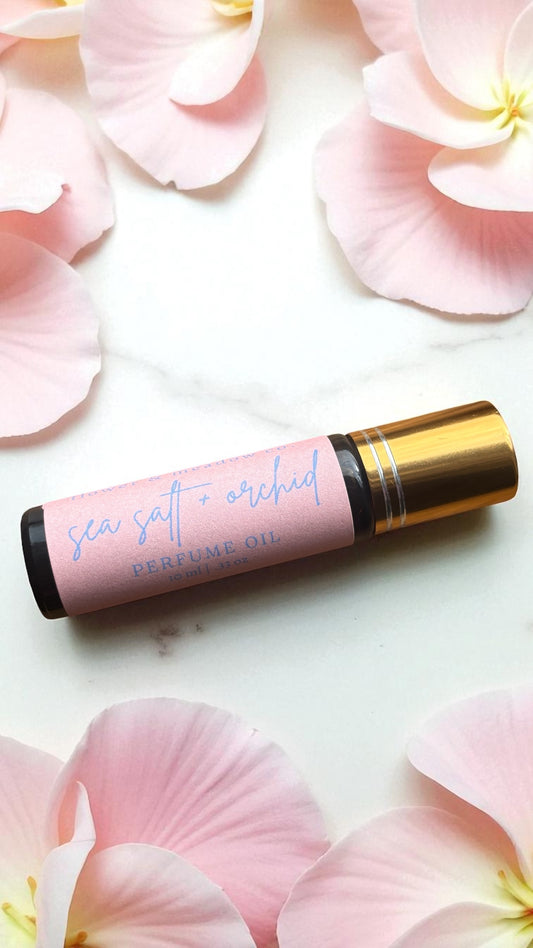 Sea Salt & Orchid Perfume Roller