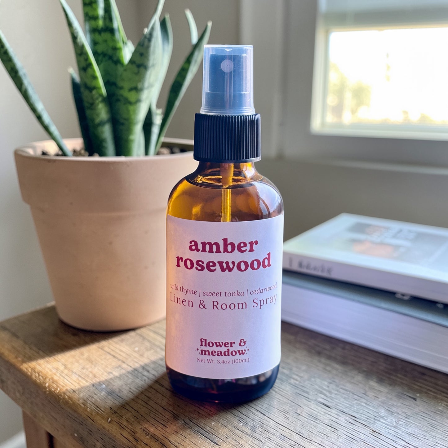 Amber Rosewood Room & Linen Spray