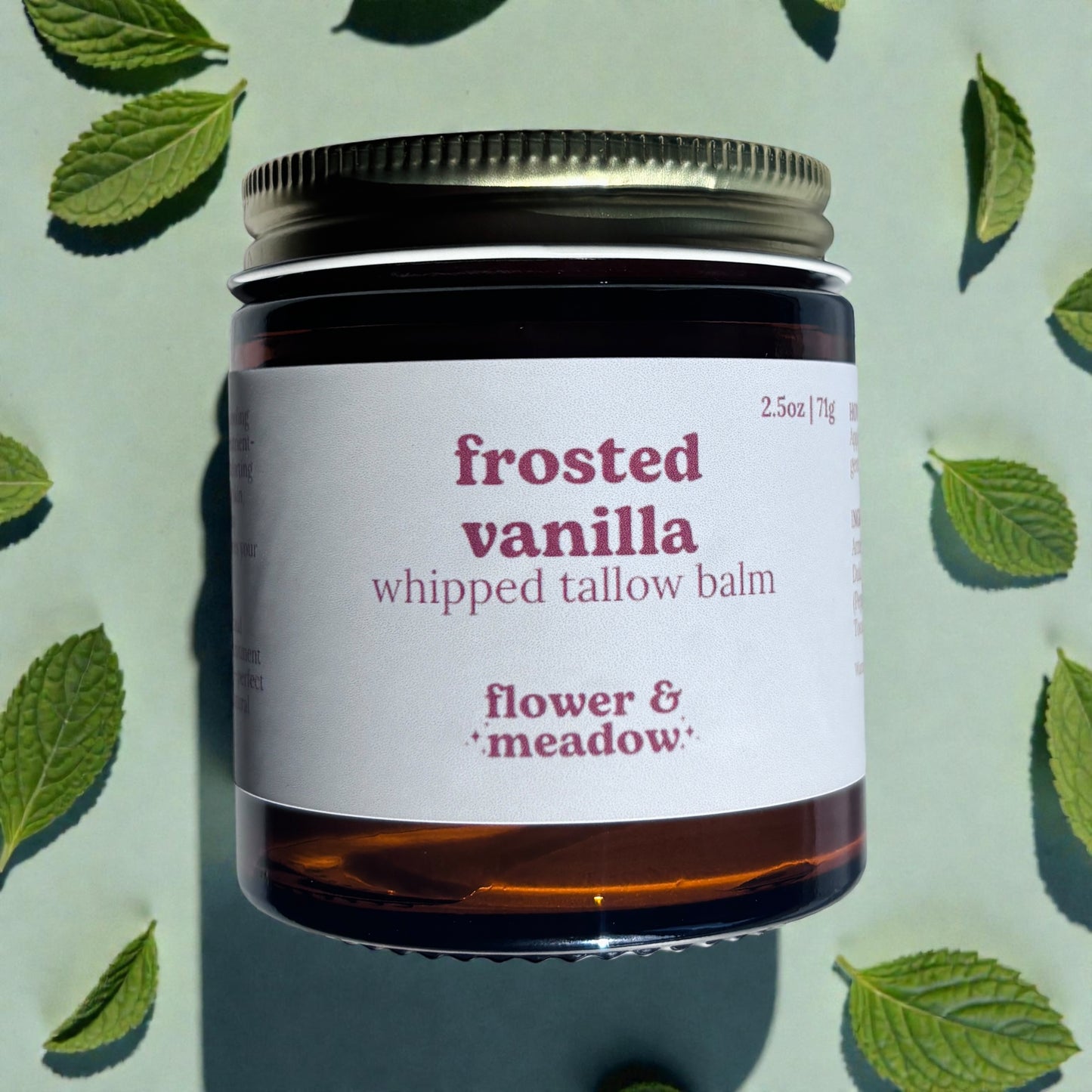 Frosted Vanilla Whipped Tallow Body Balm