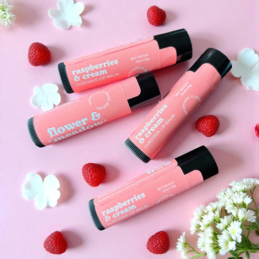 Raspberries and Cream Lip Balm