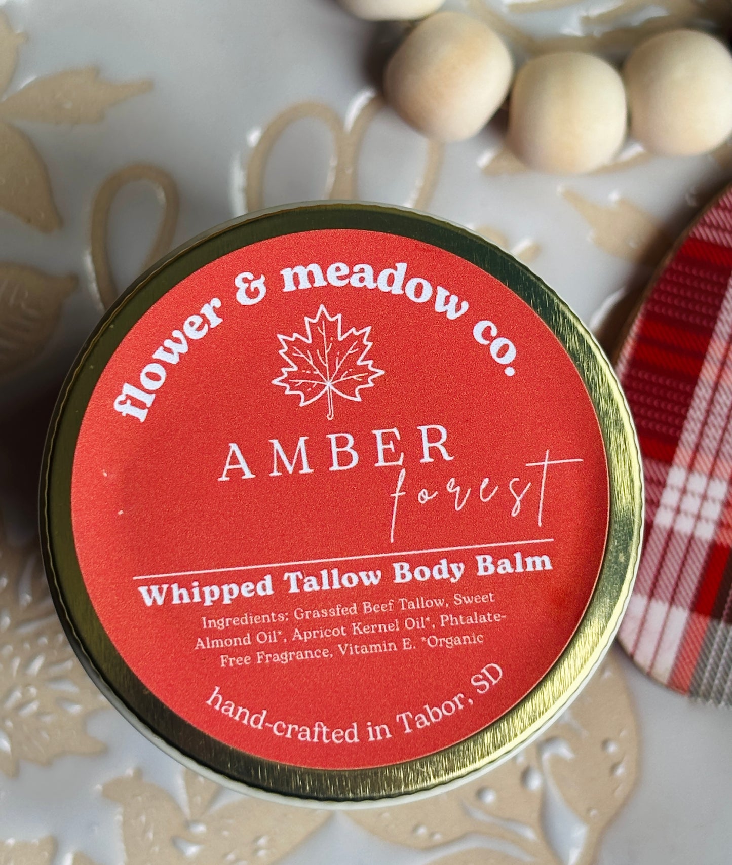 Amber Forest Whipped Tallow Body Balm