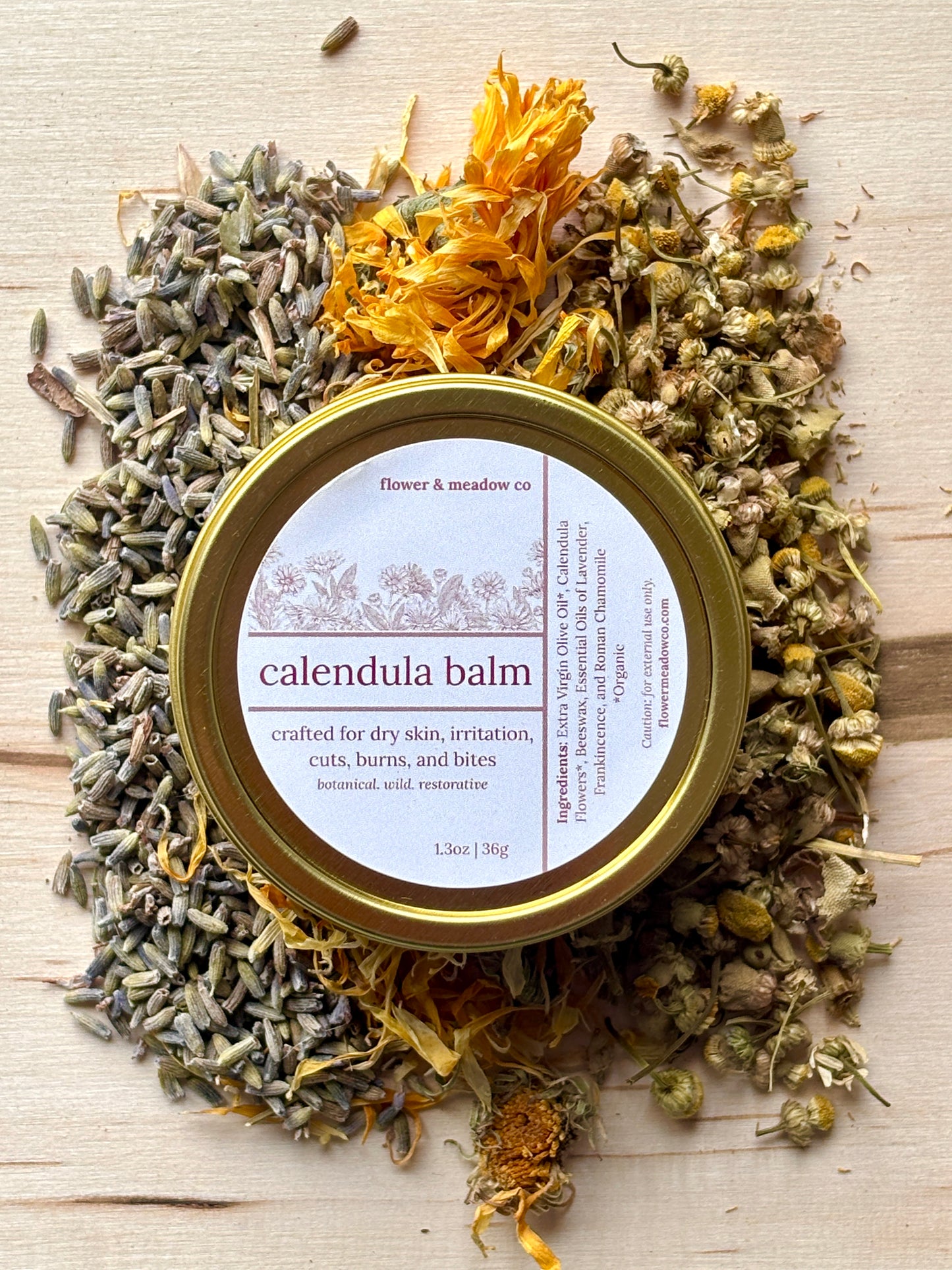 Calendula Balm | Botanical Skin Salve