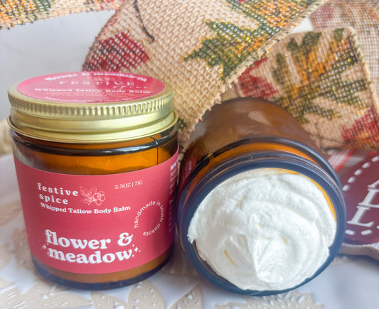 Festive Spice Whipped Tallow Body Balm