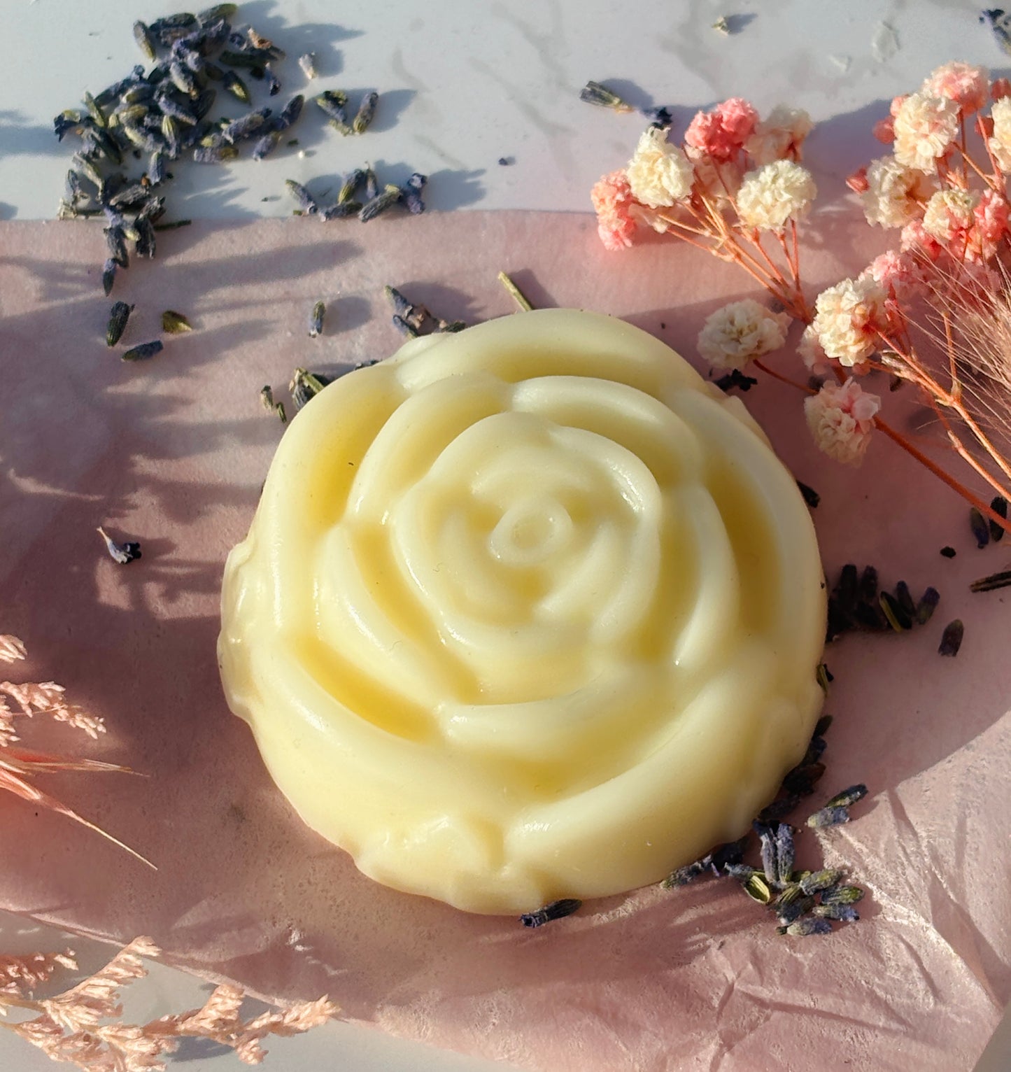 Organic Calendula Infused Lotion Bar for Dry Skin