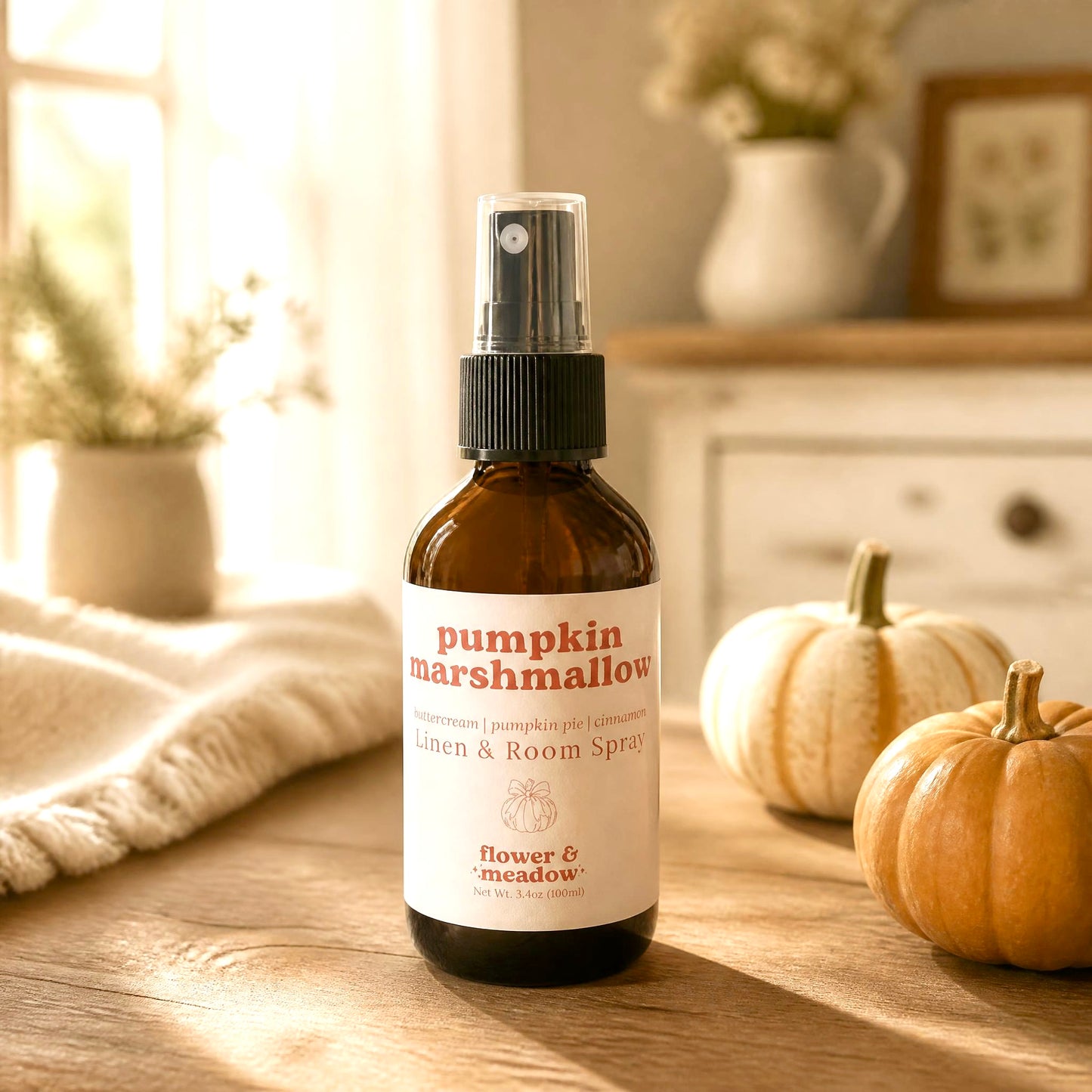 Pumpkin Marshmallow Linen & Room Spray
