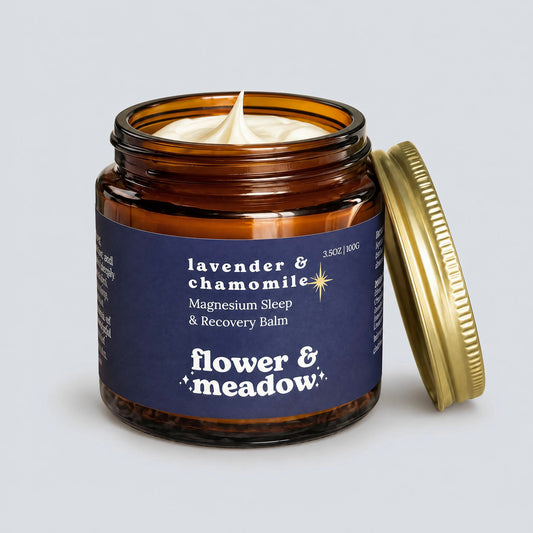 Lavender Magnesium Sleep Balm with Honey & Grassfed Tallow