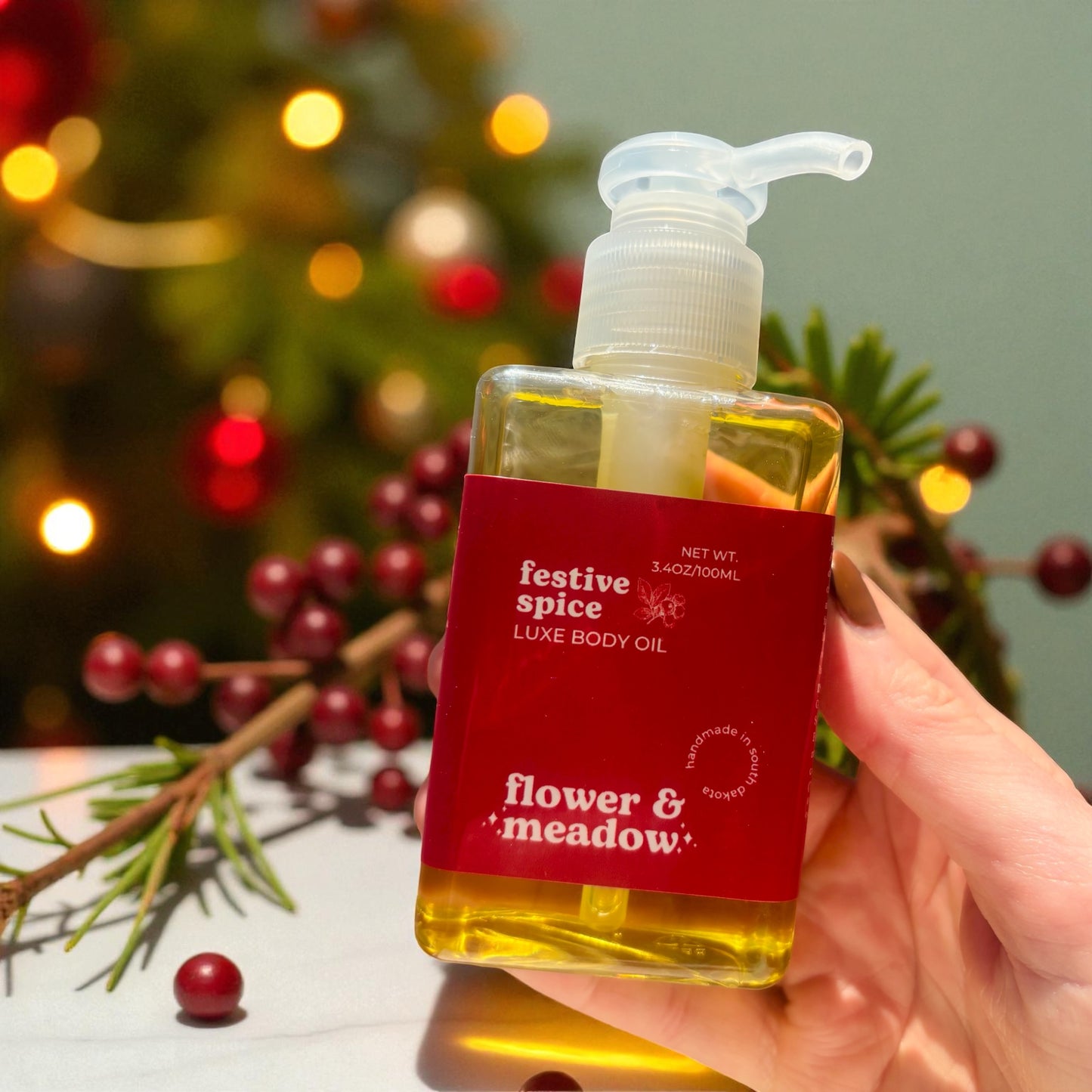 Festive Spice Luxe Body Oil