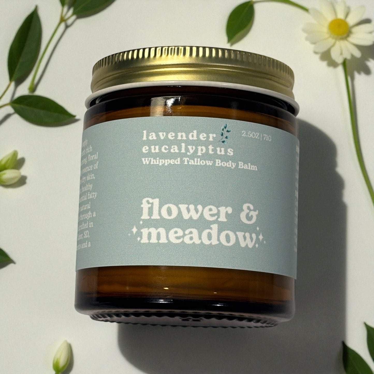 Lavender Eucalyptus Whipped Tallow Body Balm