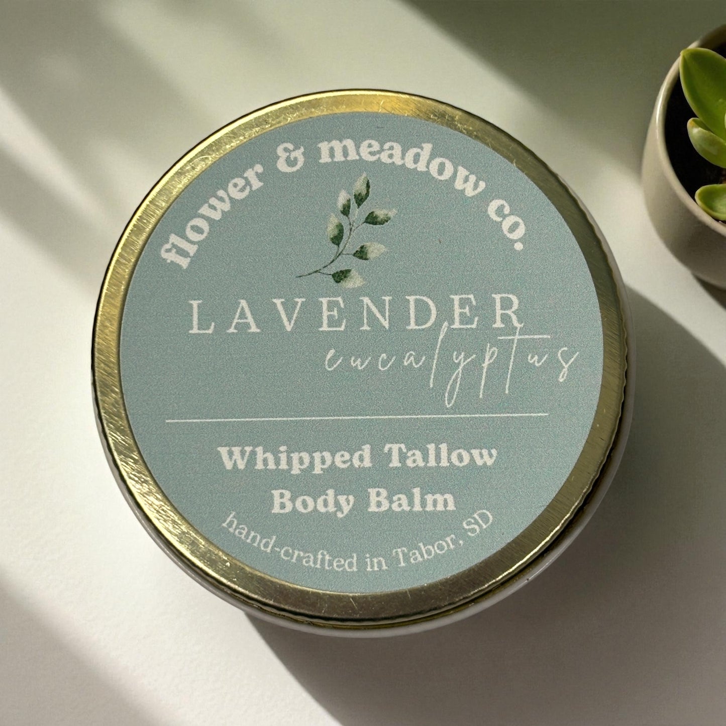 Lavender Eucalyptus Whipped Tallow Body Balm