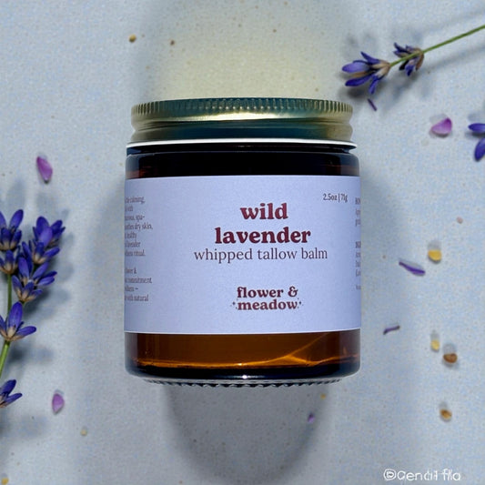 Wild Lavender Whipped Tallow Body Balm