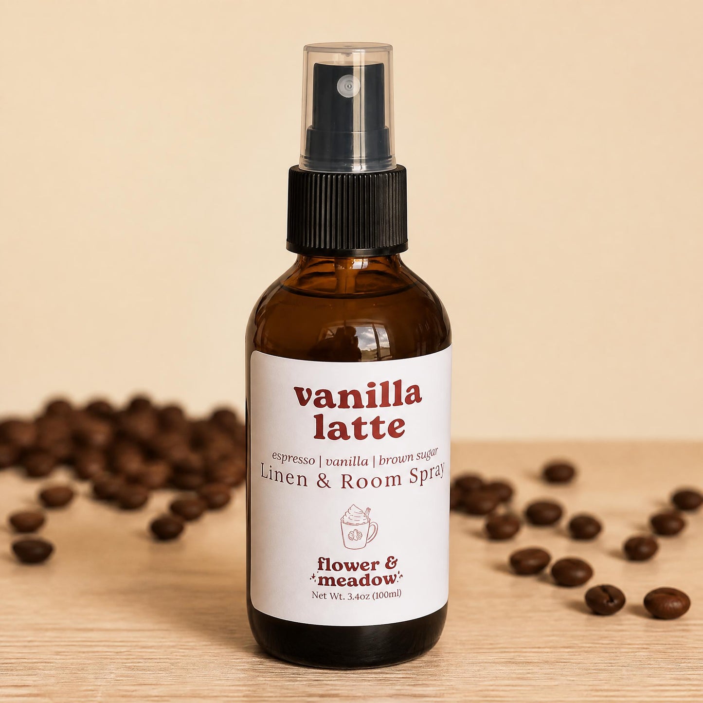Vanilla Latte Linen & Room Spray