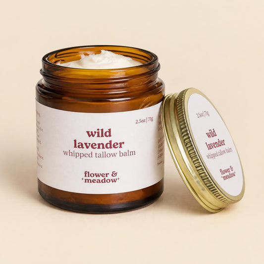 Wild Lavender Whipped Tallow Body Balm