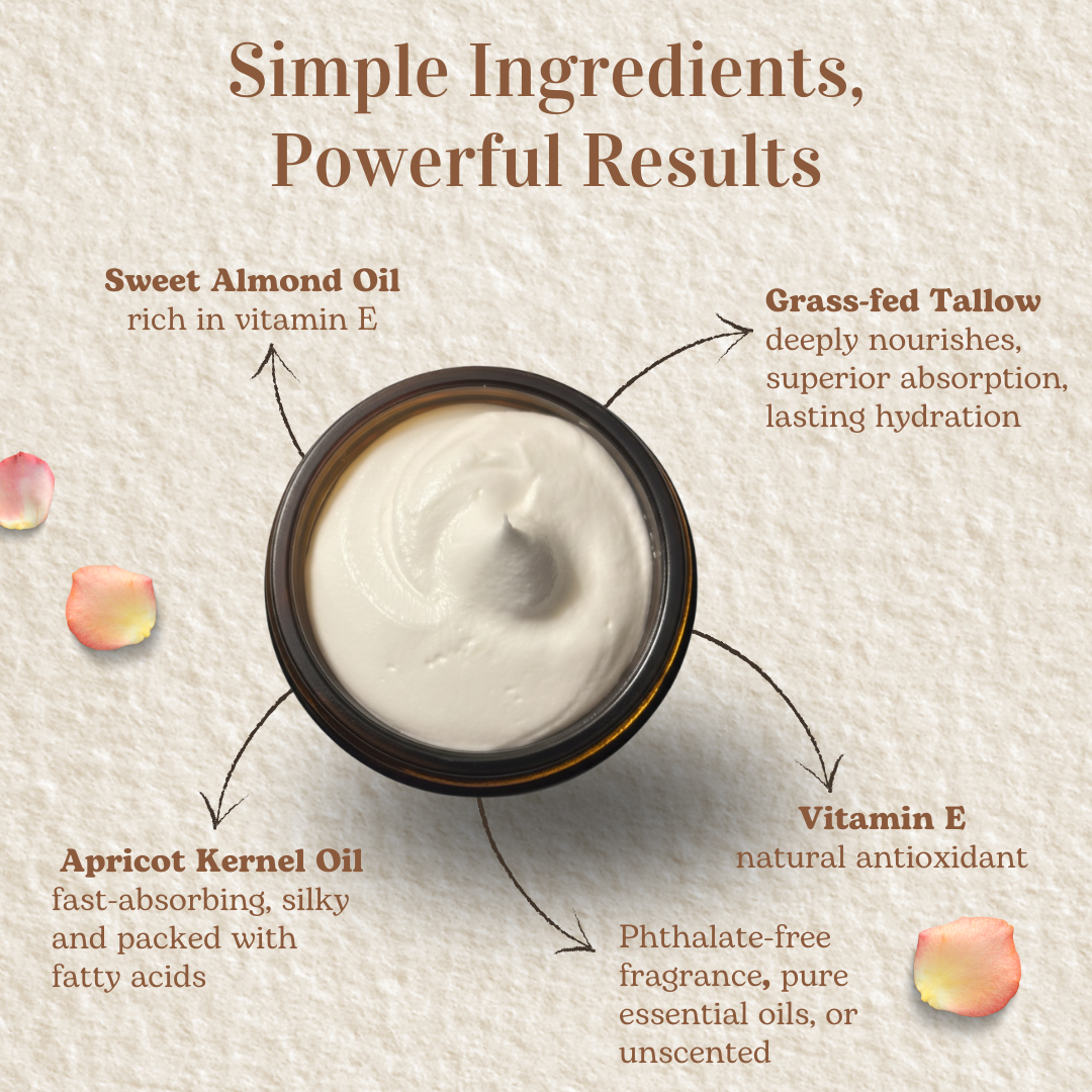 Cranberry Pomegranate Whipped Tallow Body Balm