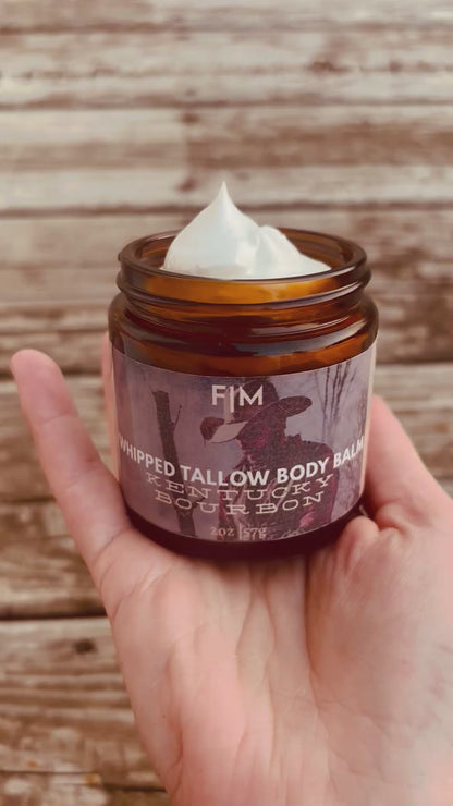Kentucky Bourbon Whipped Tallow Body Balm
